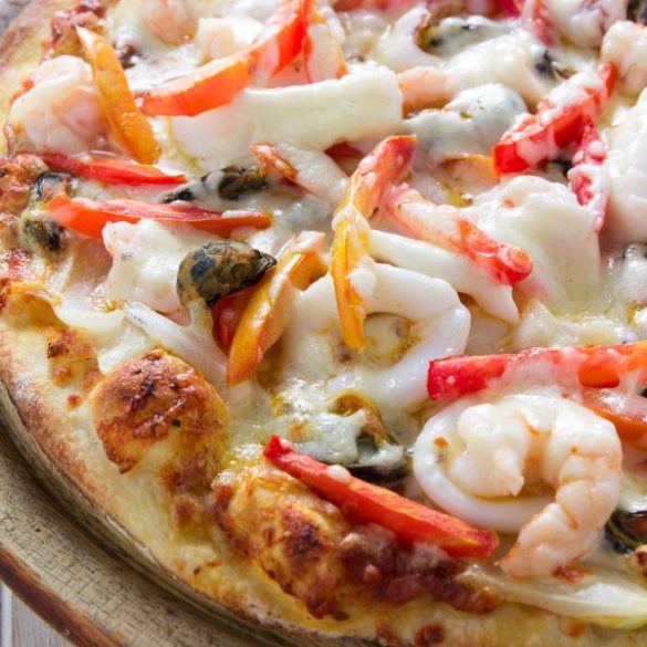 Italian Seafood Pizza recipe
