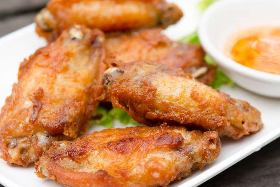 Crispy Pan Fry Chicken Wings Without Flour